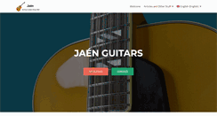 Desktop Screenshot of guitarrasjaen.com